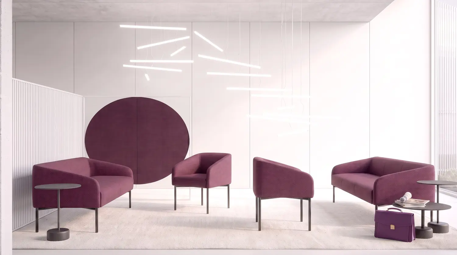 Lounge com poltronas Requalli